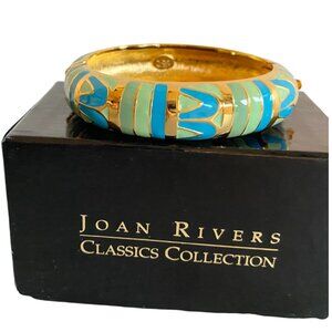 Joan Rivers VTG Egyptian Style Bangle Bracelet New